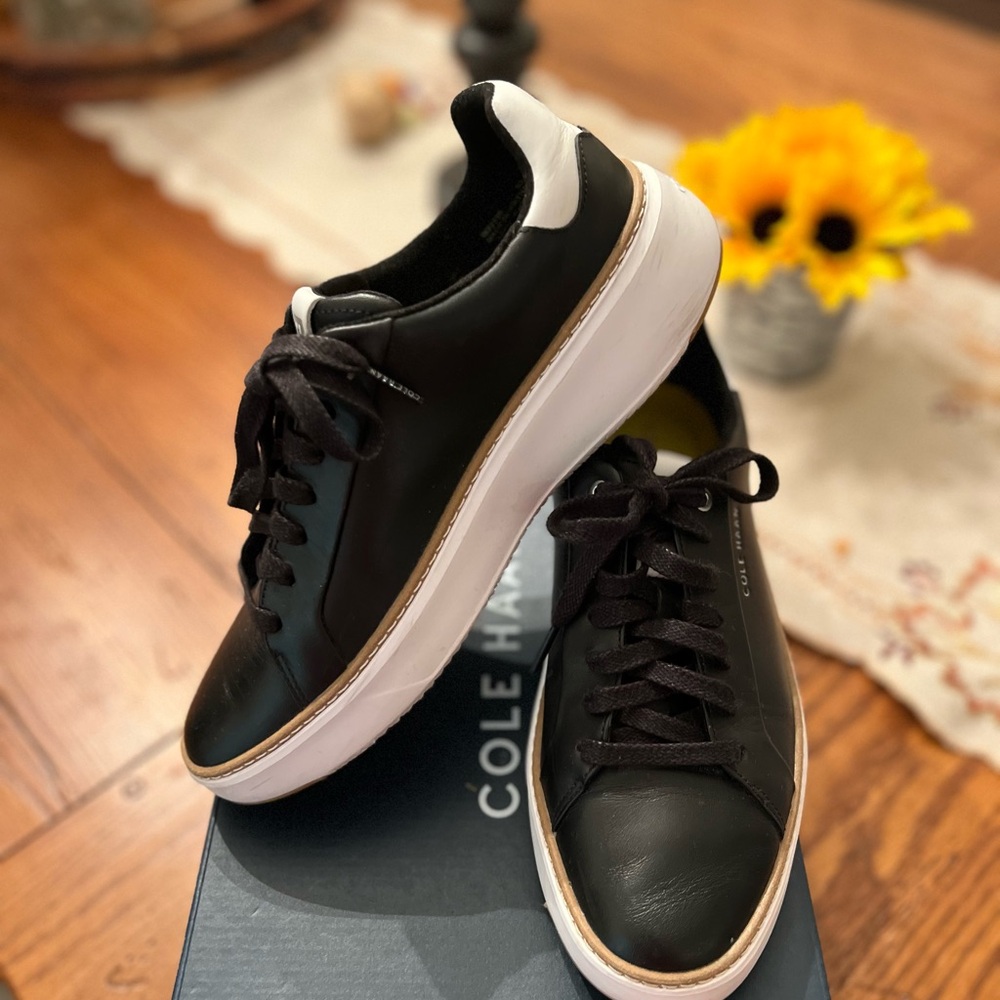 Cole Haan Grand  Pro Topspin Women's Leather Sneakers